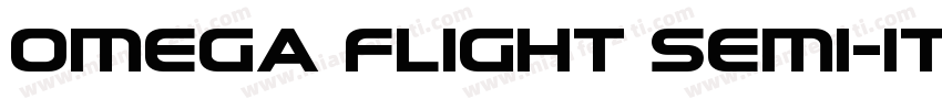 Omega Flight Semi-It字体转换